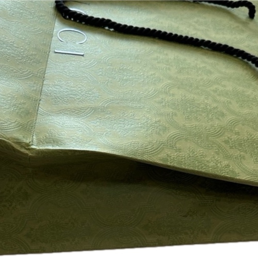 Gucci Green &Black Shopping bag , NEW - Picture 3 of 6